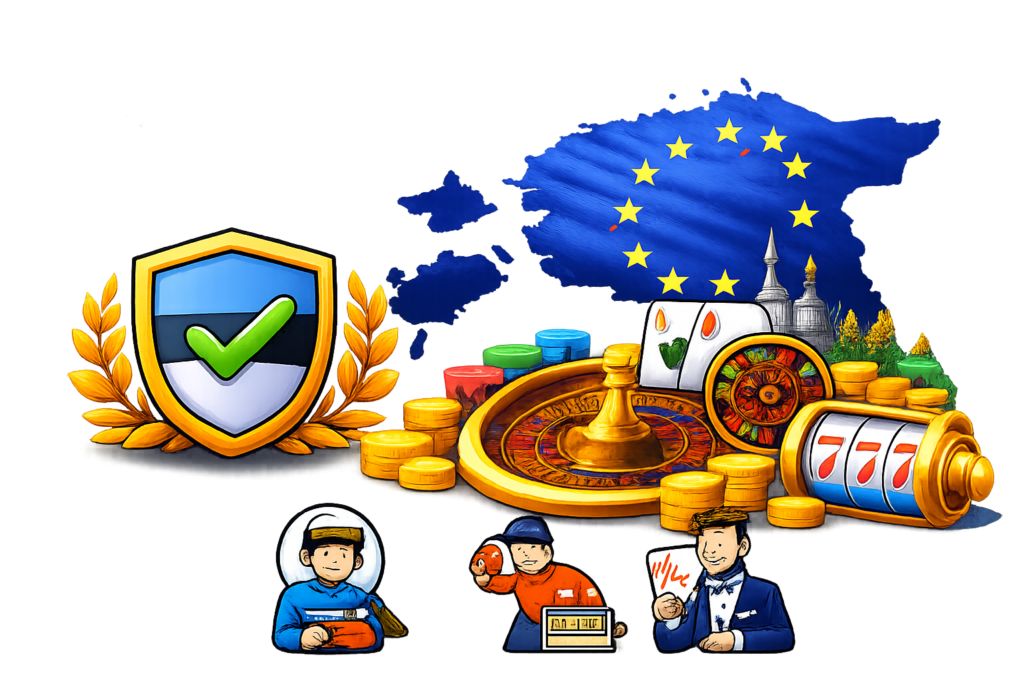 Parimad Euroopa online-kasiinod