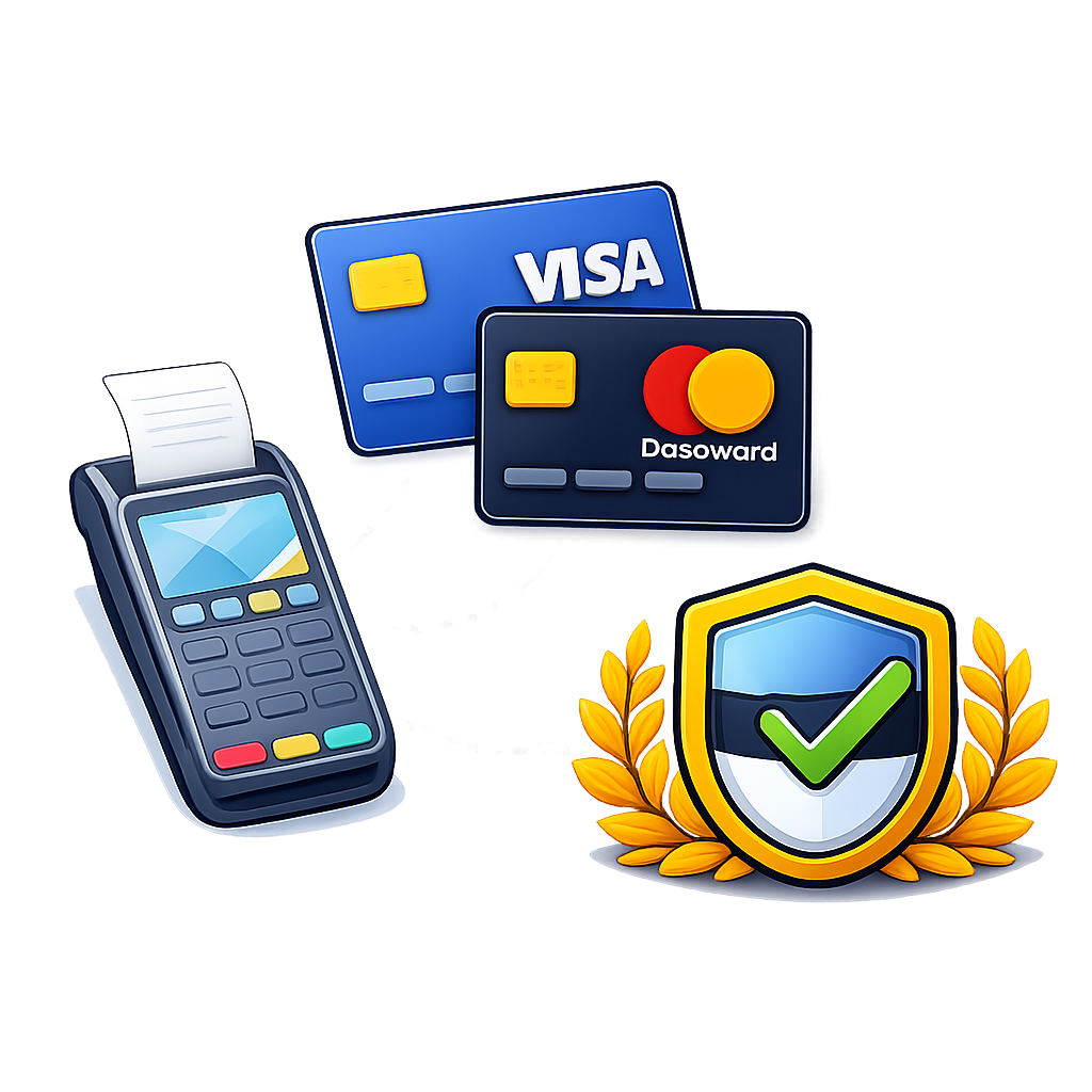 Visa ja Mastercard
