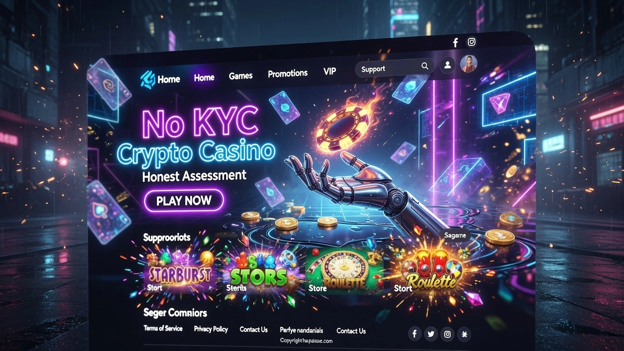 No KYC Crypto Casino